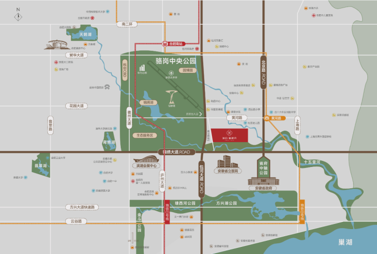 湾新房周边配套-价格九游会合肥琥珀星樾(图5) 湾新房周边配套-价格九游会合肥琥珀星樾(图5)